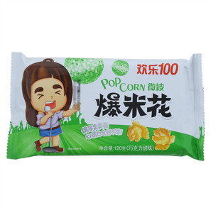艾美克AMICA巧克力甜味微波玉米花（膨化食品）