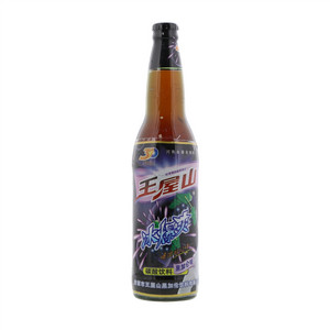 王屋山冰爆爽黑加仑味碳酸饮料