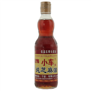 小车牌100%纯芝麻油