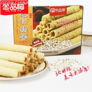 金品福麦芽糖醇薏米蛋卷