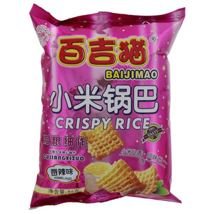 百吉猫香辣味小米锅巴