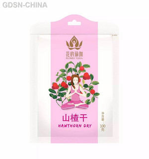 花的瑜伽山楂干