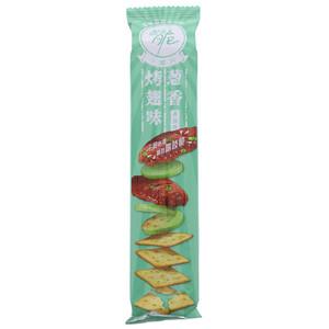 喀吱脆葱香烤翅味烘焙型膨化食品