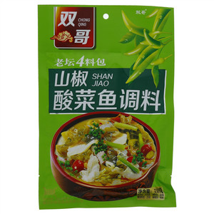 厨鼎双哥山椒酸菜鱼调料