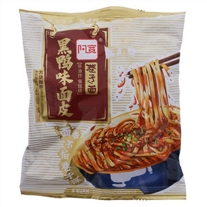 阿宽巷子面黑鸭味面皮袋装