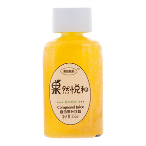 果然悦和芒果百香果复合果汁饮料
