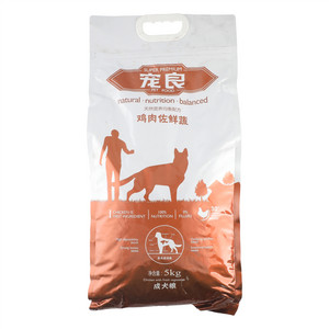 宠良鸡肉佐鲜蔬成犬粮