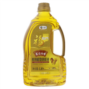 福临门花生特香食用植物调和油1.8L