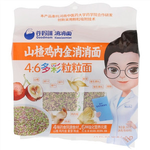 谷妈咪山楂鸡内金消消面4：6多彩粒粒面