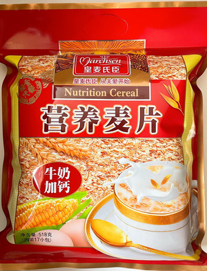 牛奶加钙营养麦片