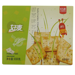 好麦香葱味苏打饼干