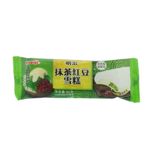 明治 抹茶红豆雪糕