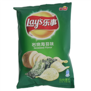 乐事 马铃薯片 岩烧海苔味