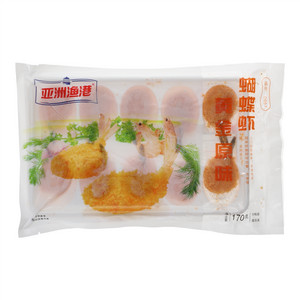 亚洲渔港黄金原味蝴蝶虾