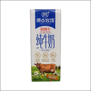 银桥原点牧场娟姗牛纯牛奶