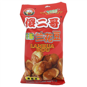 傻二哥麻辣味香脆兰花豆