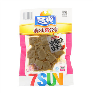 奇爽泡椒味豆干90g