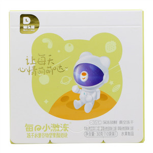 迪乐能每日小激动冻干水果谷物坚果酸奶块