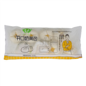 霍嘉开口奶黄包