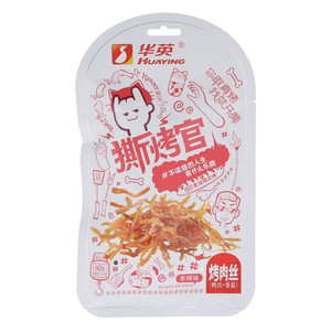 华英撕烤官香辣味烤肉丝（鸭肉＋香菇）