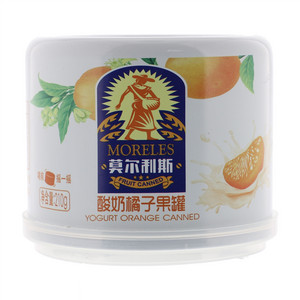 莫尔利斯酸奶橘子果罐