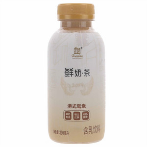 辉山鲜奶.茶港式鸳鸯含乳饮料