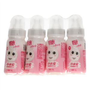 酷我草莓味小亲星乳酸菌酸奶饮品