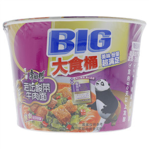 康师傅BIG桶老坛酸菜牛肉面