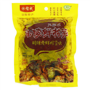 涪陵榨菜惠有礼风脱水麻辣味胡辣壳鲜榨菜块