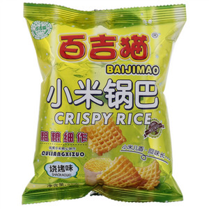 百吉猫烧烤味小米锅巴