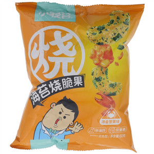 小轻苔浓香蟹黄味海苔烧脆果