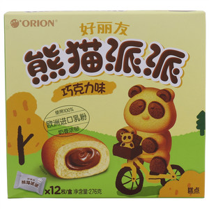 好丽友ORION熊猫派派巧克力味糕点
