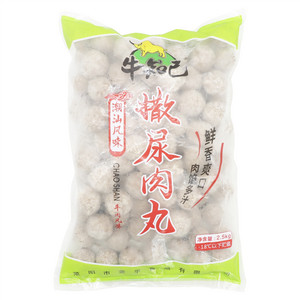 牛知己撒尿牛丸(牛肉风味)(速冻生制)