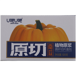 U吧U吧南瓜蔬纤切片面包