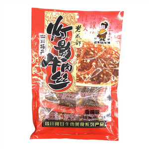 阿甘香辣味灯影牛肉丝
