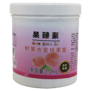 果臻聚鲜果水蜜桃果酱