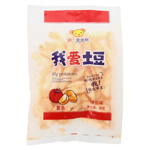 俊一乖乖熊番茄味我爱土豆薯条
