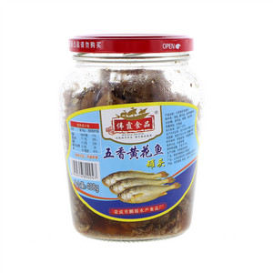 伟霞食品五香黄花鱼罐头