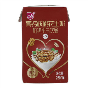 天友高钙核桃花生奶