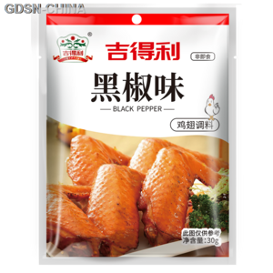 吉得利黑椒味鸡翅调料