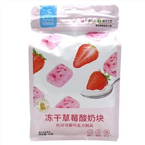 法思觅语冻干草莓酸奶块45g
