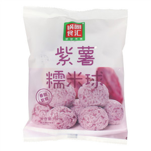 锅圈食汇紫薯糯米球
