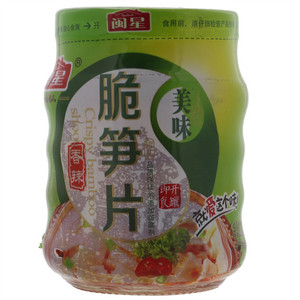 闽星美味脆笋片罐头