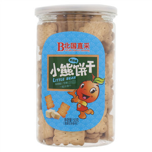 北国直采奶油味小熊饼干