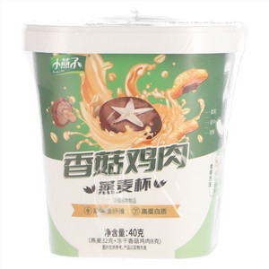 小燕子燕麦杯香菇鸡肉