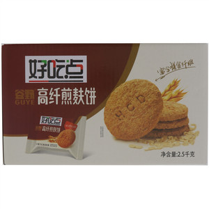 好吃点谷野高纤煎麸饼