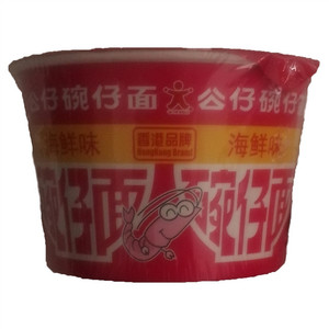 公仔迷你碗面-海鲜风味（油炸方便面）