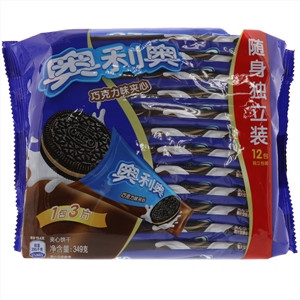 奥利奥夹心巧克力味349g