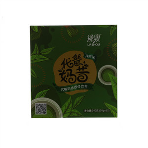 绿瘦抹茶味代餐奶昔（12杯提装）