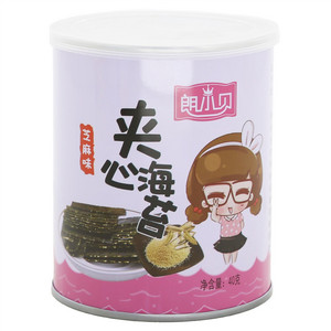 朗小贝芝麻夹心海苔